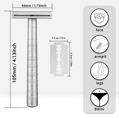 stainless steel classic razor