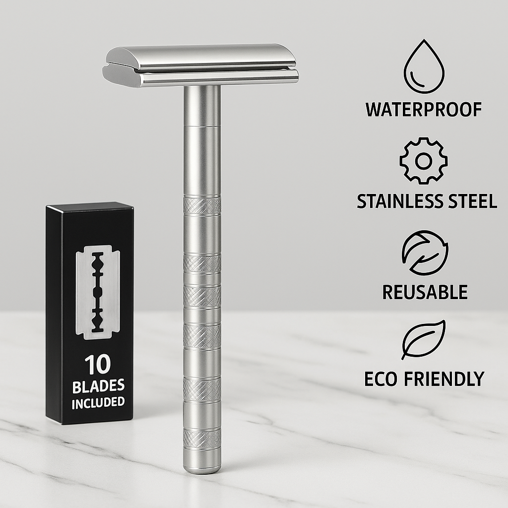 stainless steel classic razor