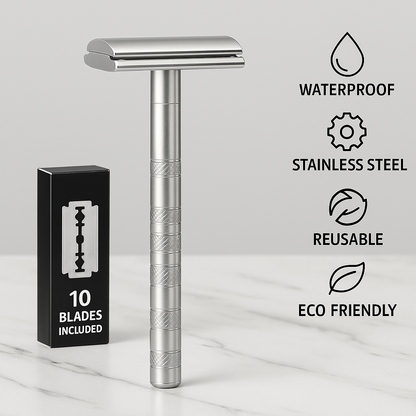 stainless steel classic razor